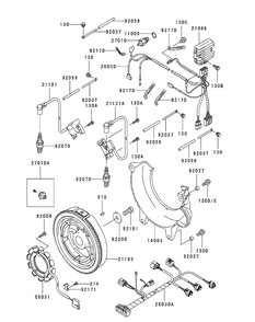 Part Location Diagram of KM-27010-2182 MTD Switch